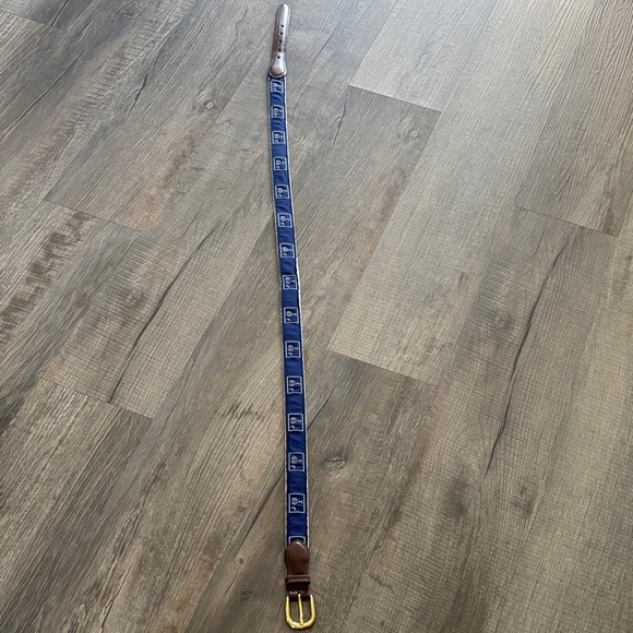 Palmetto Moon Ribbon Belt (49 Inches long) most likely XL - Picture 3 of 9